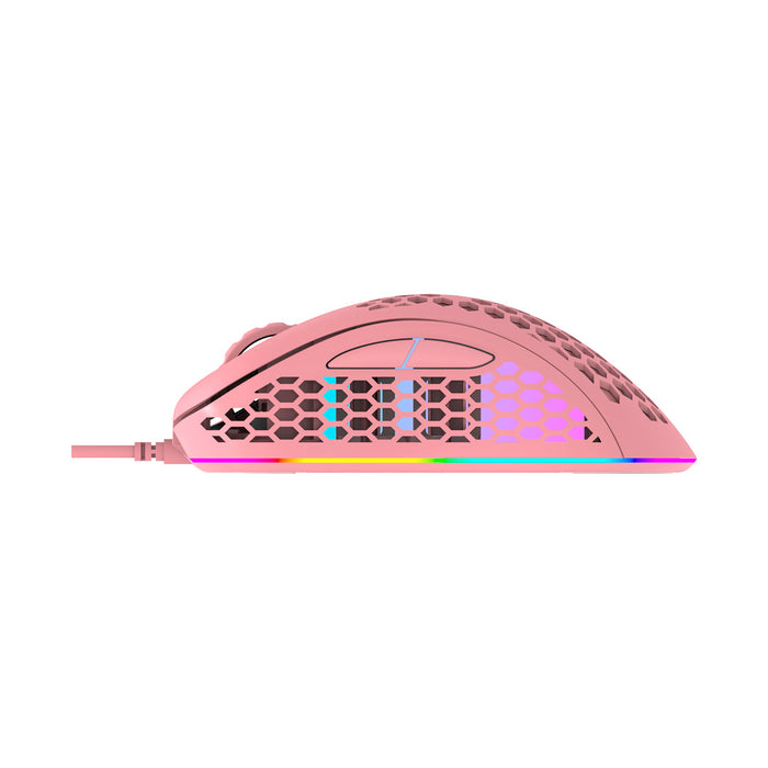 NOS M-675 RGB ULTRALIGHT MOUSE PINK