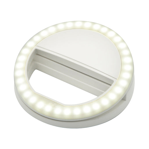 PICTURE ME LED SELFIE LIGHT-WHITE (CHARGING STYLE)