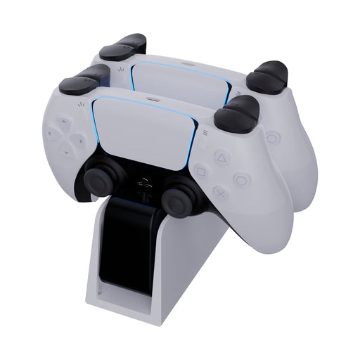 PIRANHA PS5 DUAL CONTROLLER CHARGE STATION WHITE & BLACK