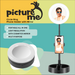 PICTURE ME CIRCLE RING PHONE HOLDER WITH MIRROR